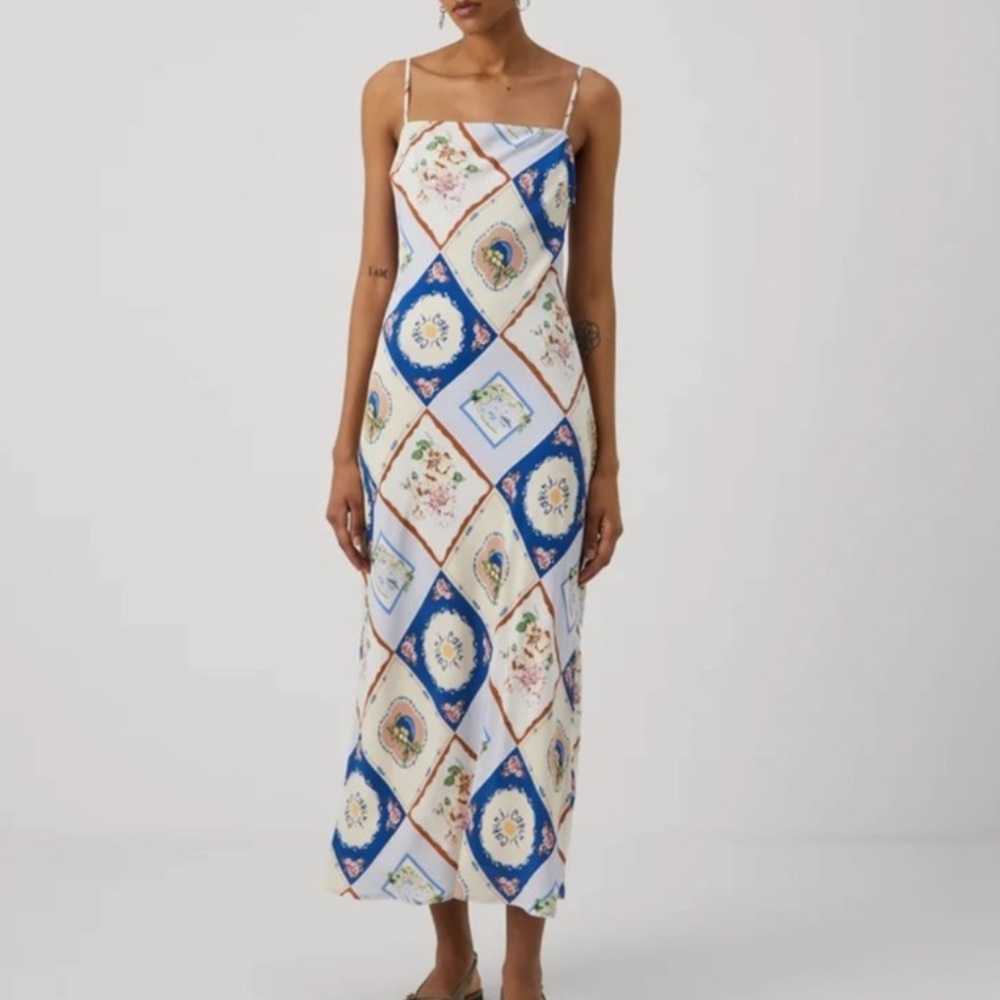 Abercrombie & Fitch Slip Maxi Dress